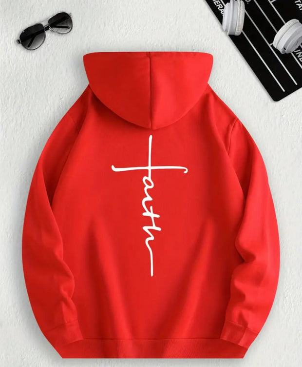 Faith Printed Hoodie - EITRAM