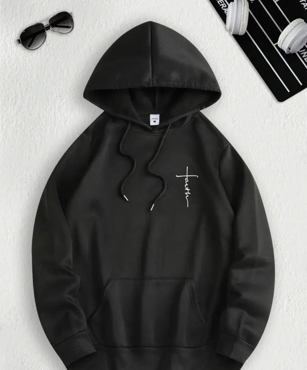 Faith Printed Hoodie - EITRAM