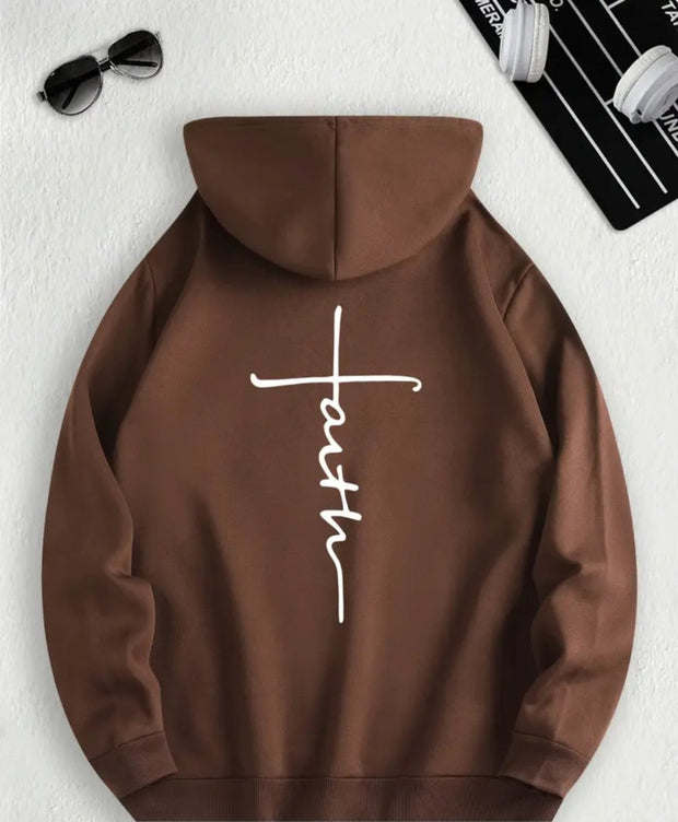 Faith Printed Hoodie - EITRAM
