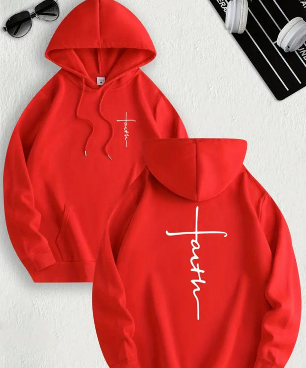 Faith Printed Hoodie - EITRAM