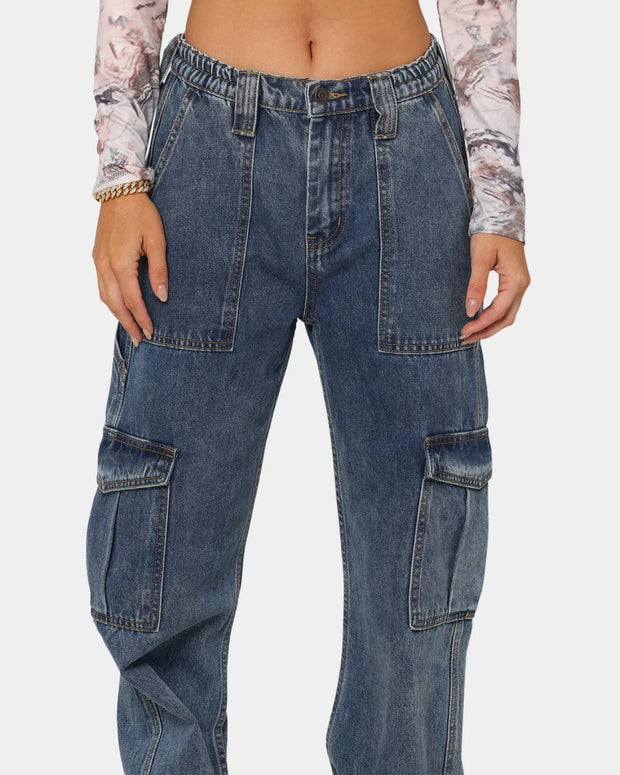 High Waist Wide Leg Workwear Pants – Baggy, Loose Fit Streetwear Trousers - EITRAM