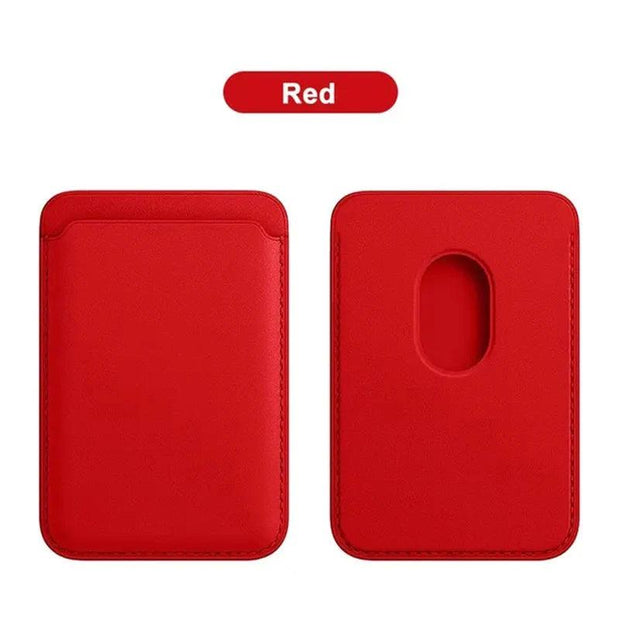 MagSafe Leather Wallet Case – iPhone 12–15 Series - EITRAM