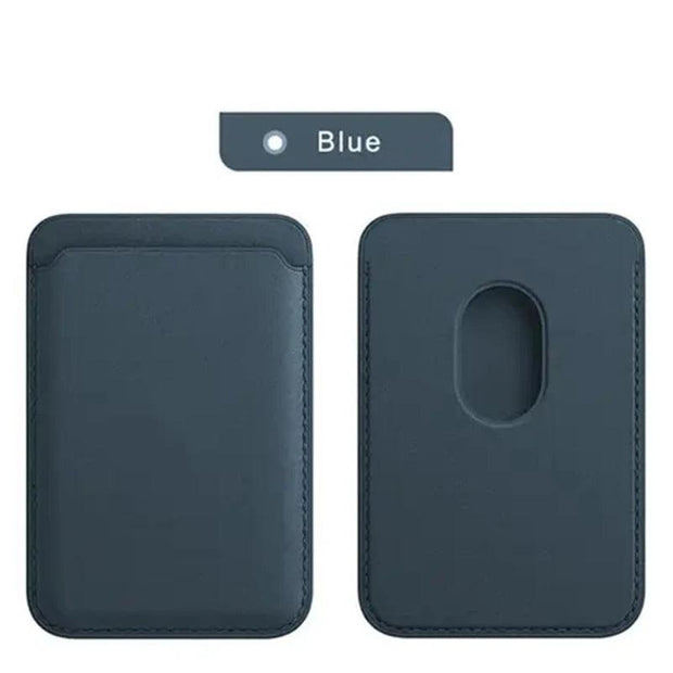 MagSafe Leather Wallet Case – iPhone 12–15 Series - EITRAM