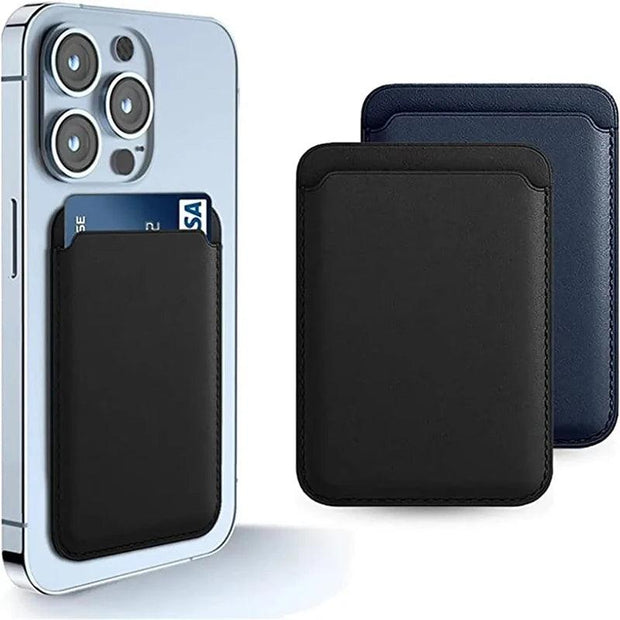 MagSafe Leather Wallet Case – iPhone 12–15 Series - EITRAM