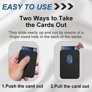 MagSafe Leather Wallet Case – iPhone 12–15 Series - EITRAM