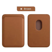 MagSafe Leather Wallet Case – iPhone 12–15 Series - EITRAM