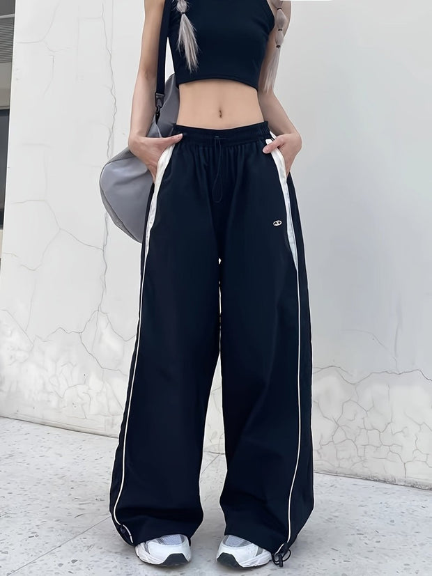 Y2K Vibe Wide - Leg Sweatpants – Retro Cool Meets All - Day Comfort - EITRAM